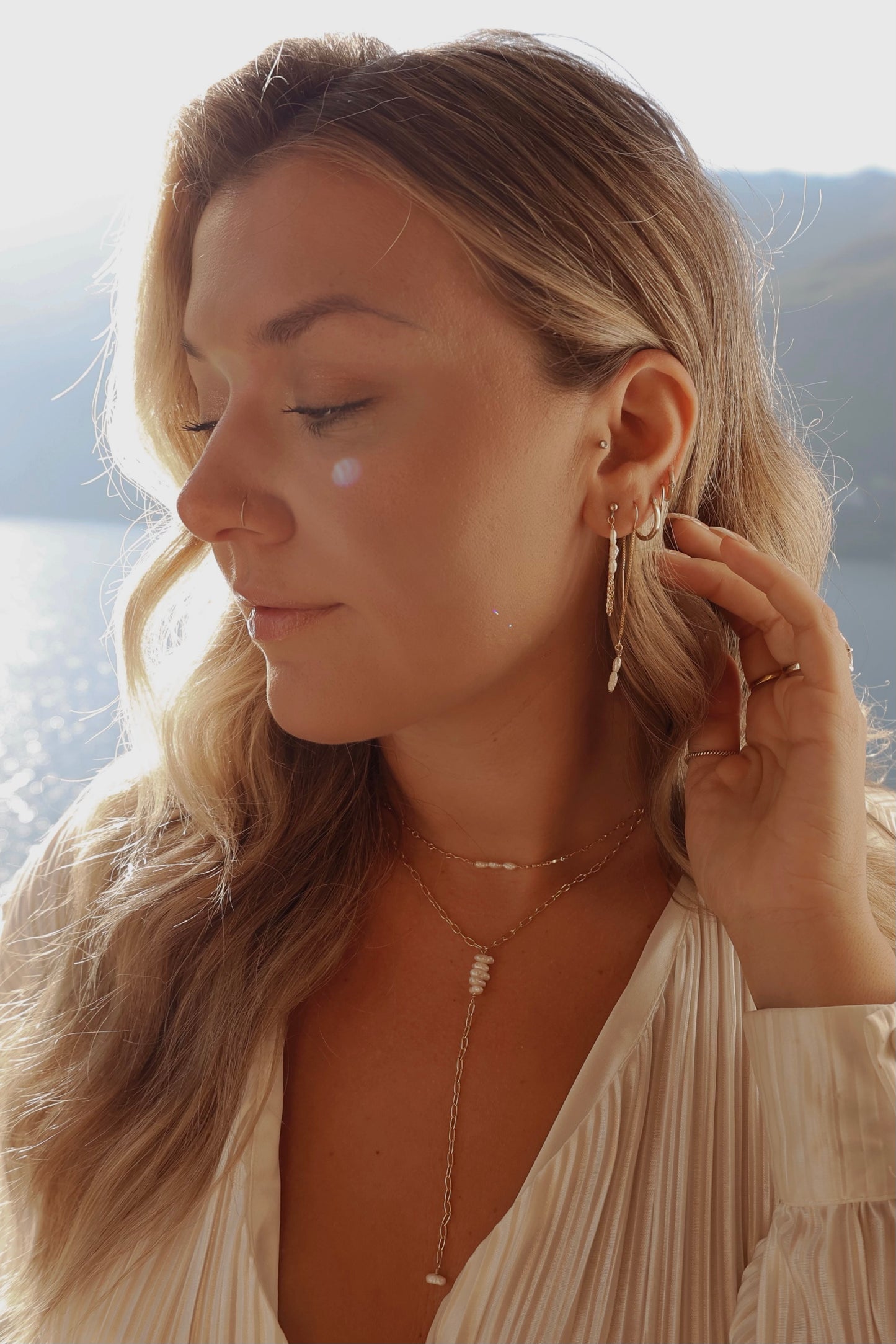 Victoria Pearl Earrings