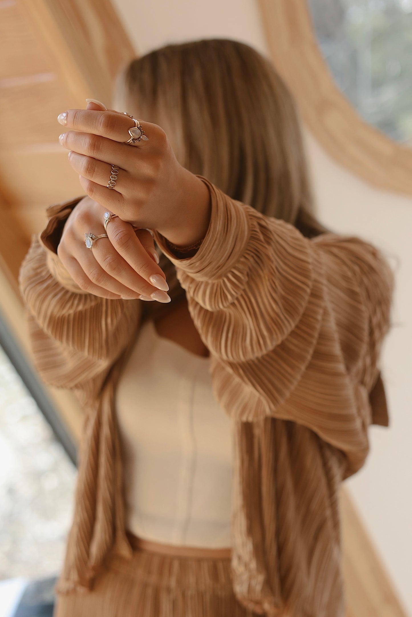 Nova Ring Moonstone - Silver