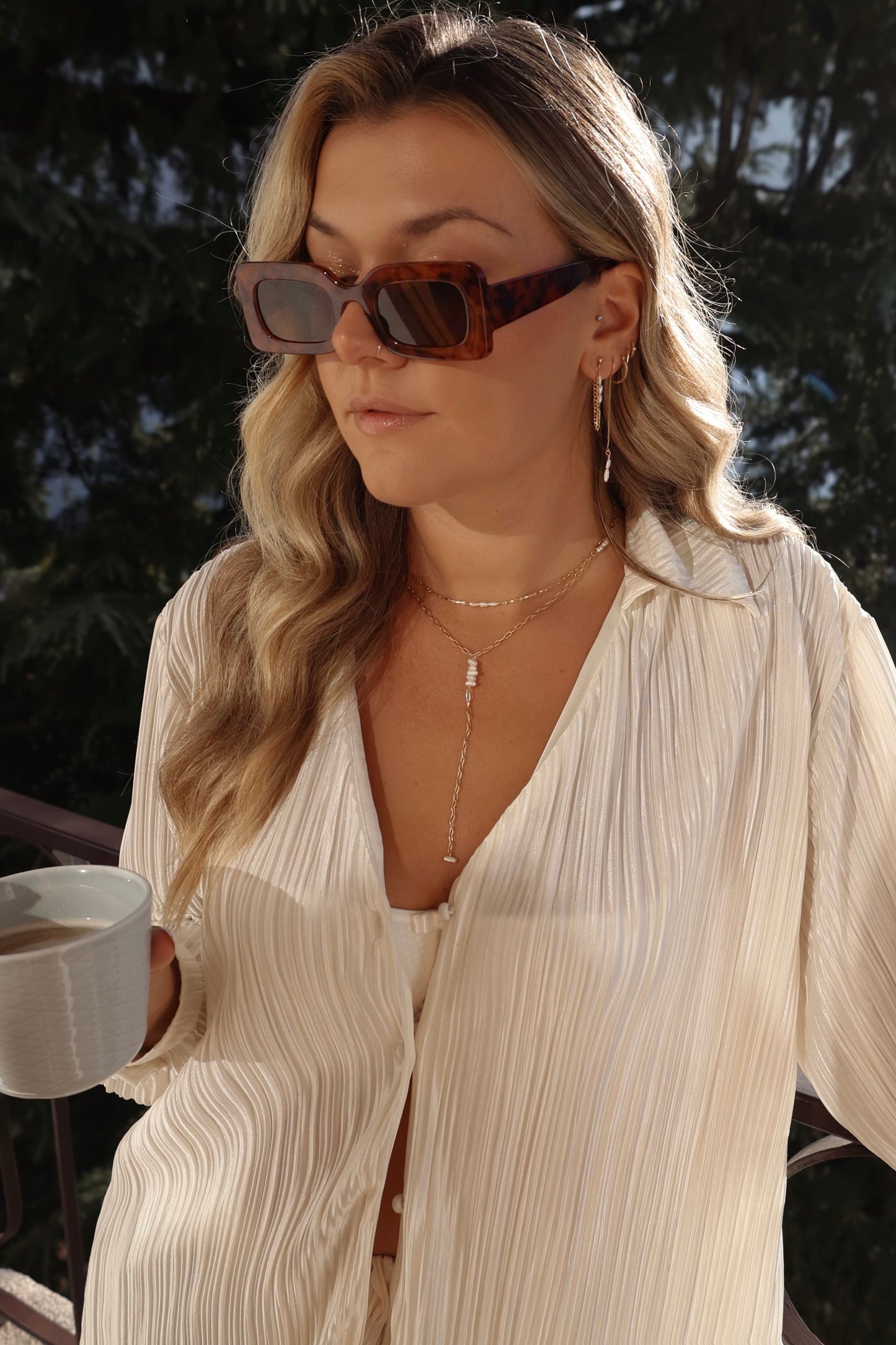Rose Pearl Necklace