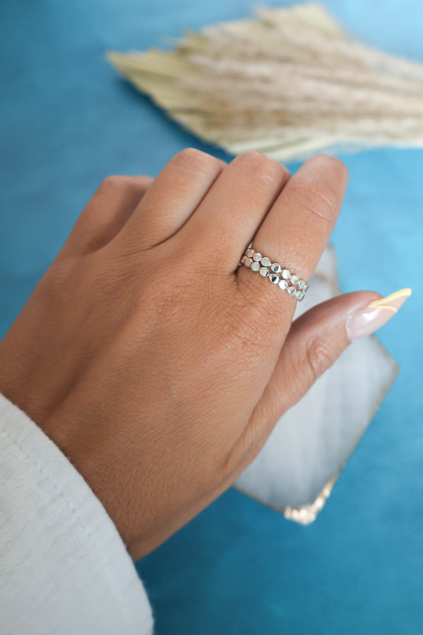 Carmen Stacking Ring - Silver