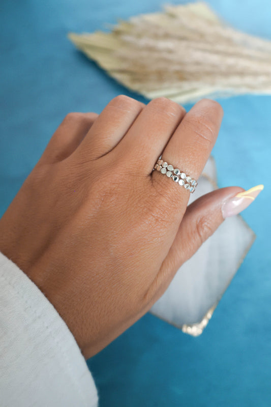Carmen Stacking Ring - Silver