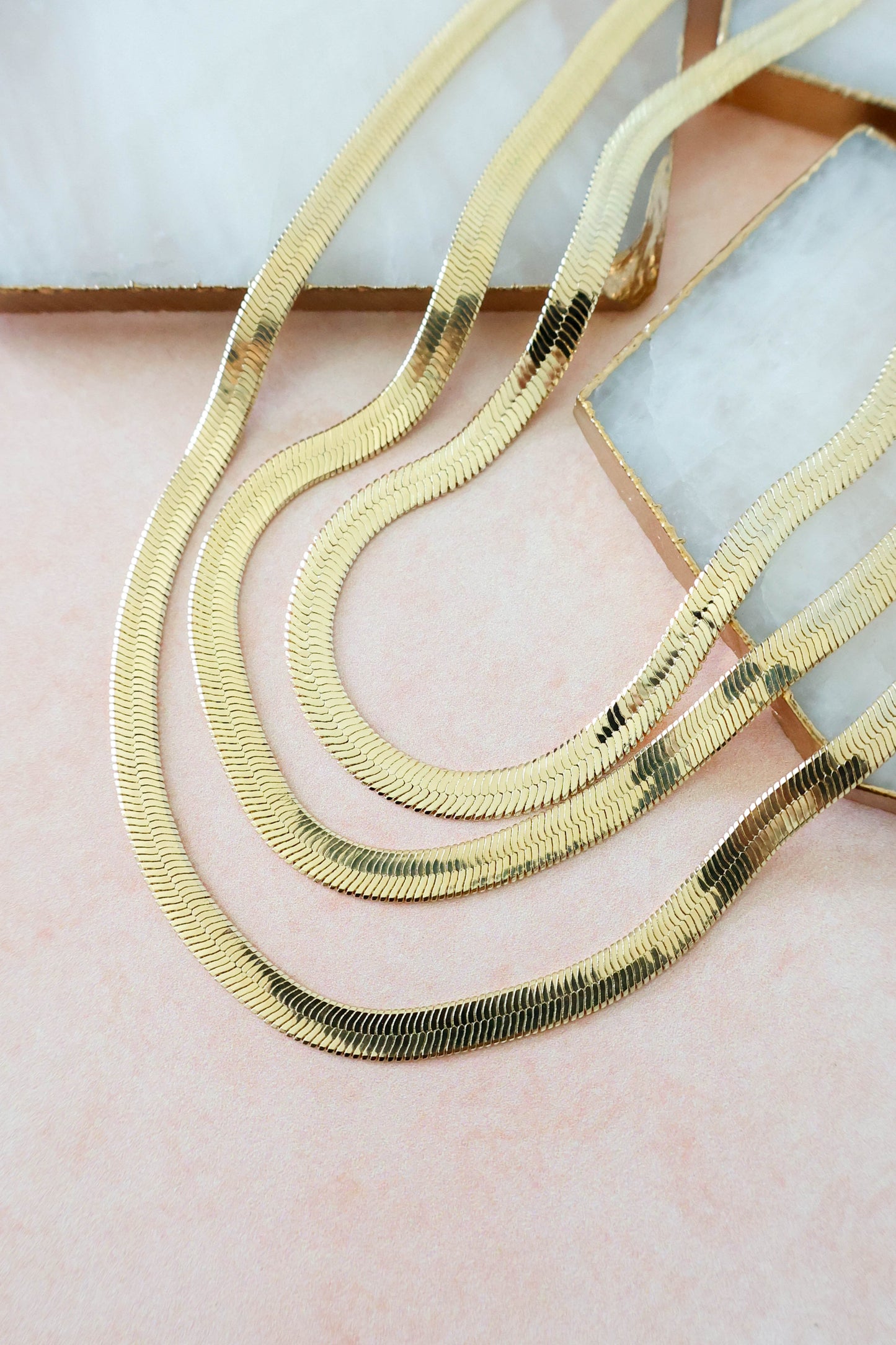 Eloise Bold Herringbone Necklace