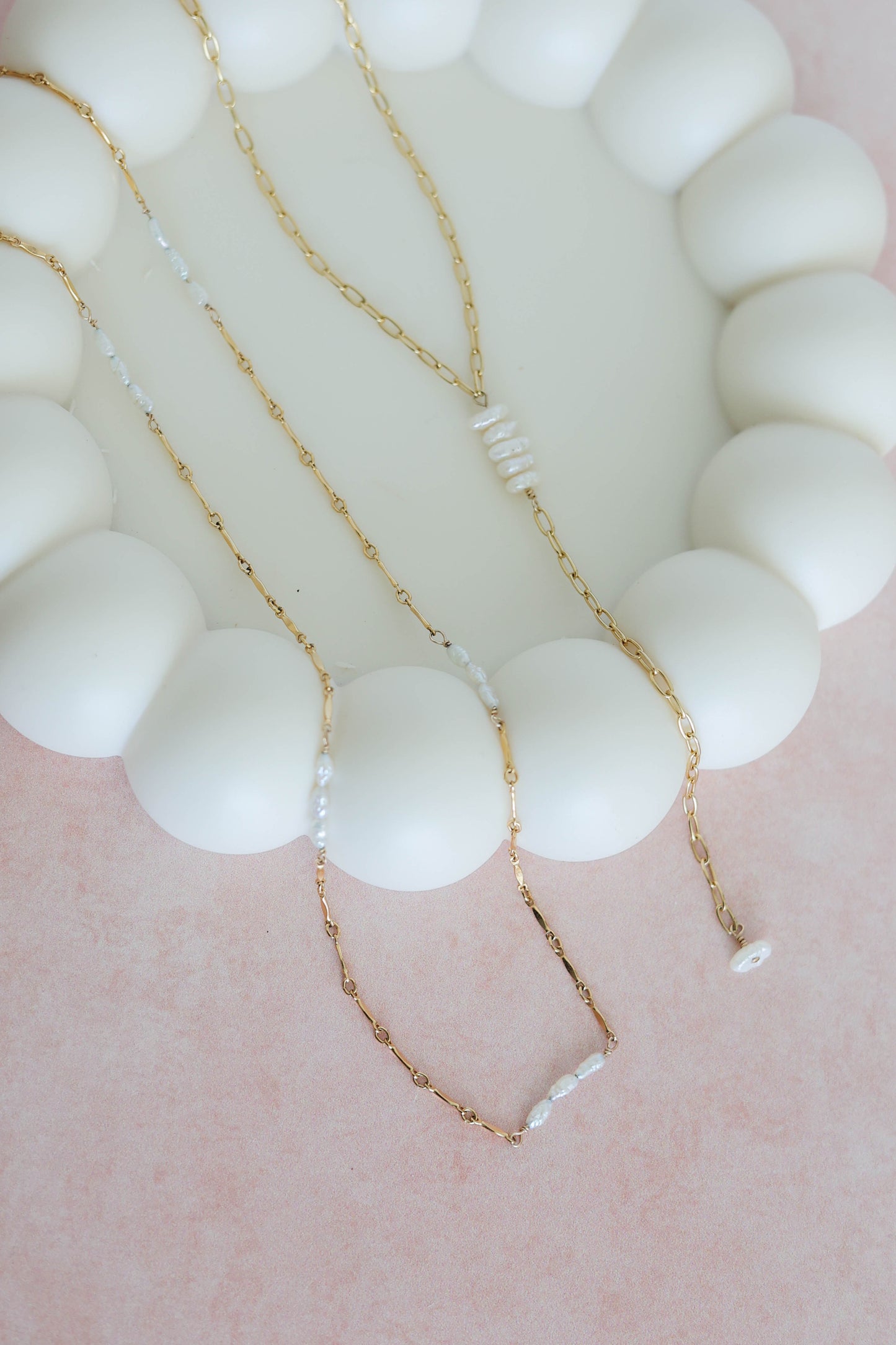 Rose Pearl Necklace