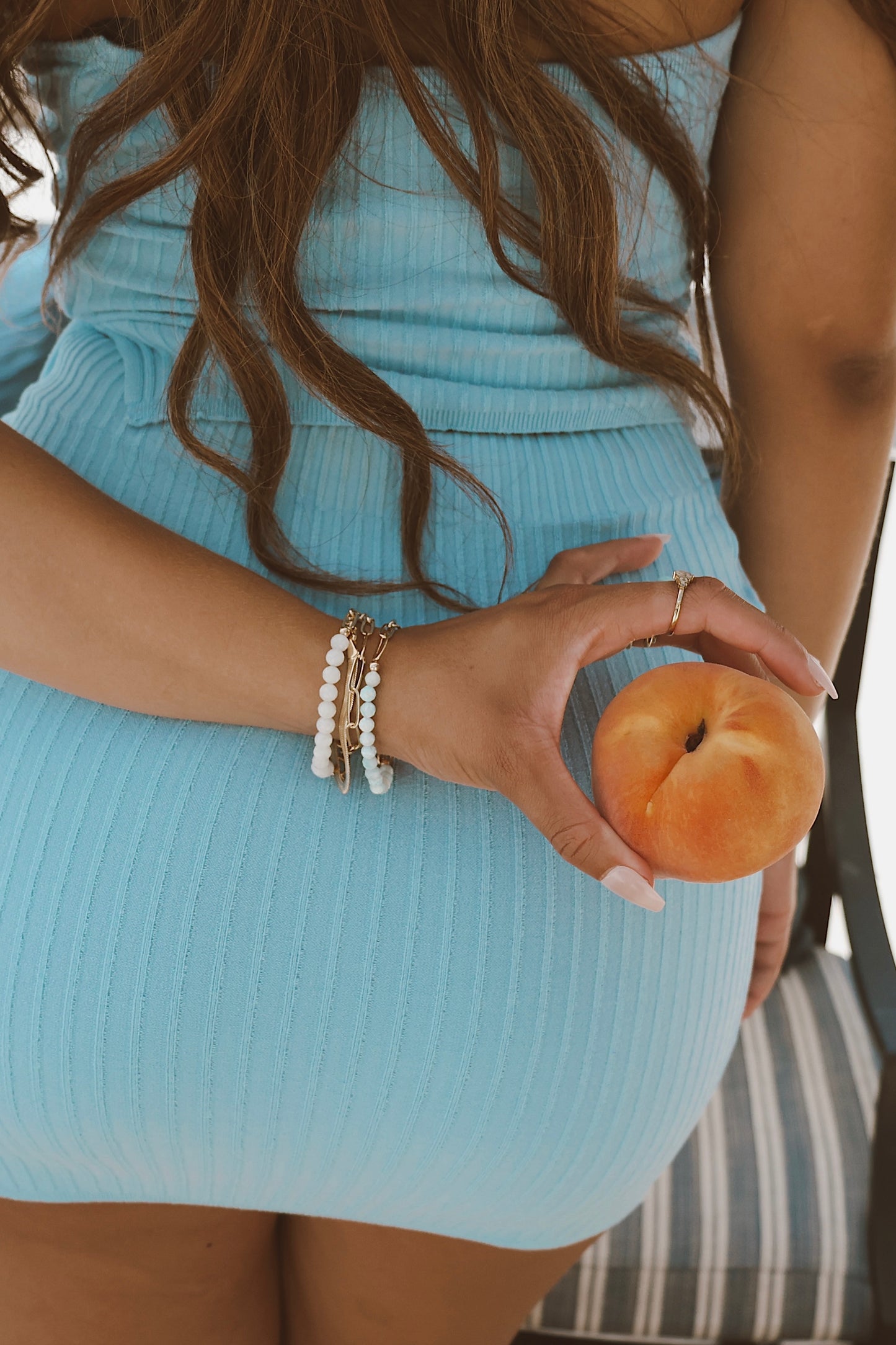 Luna Larimar Bracelet