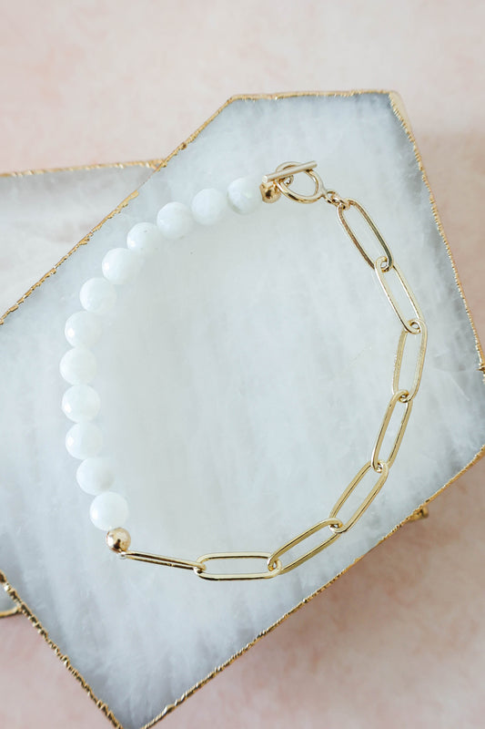 Luna Moonstone Bracelet