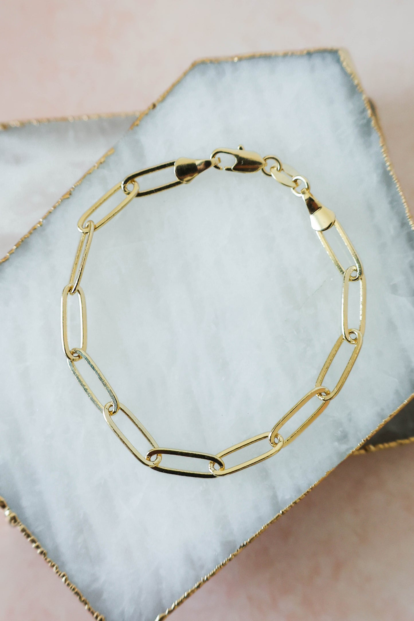 Penelope Bold Paperclip Bracelet