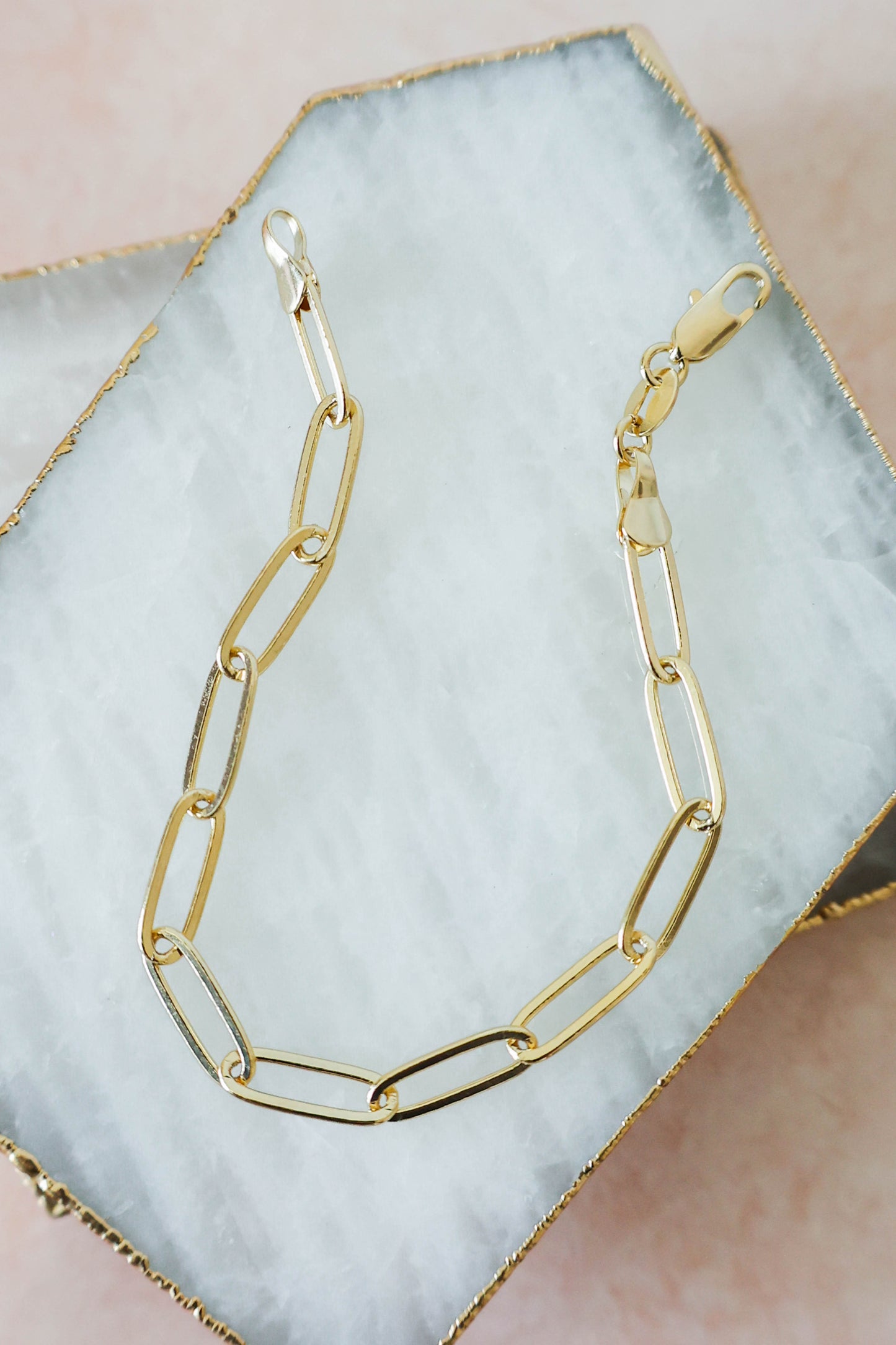 Penelope Bold Paperclip Bracelet