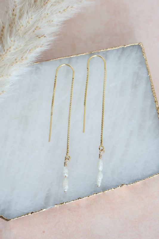 Adrianna Pearl Earrings