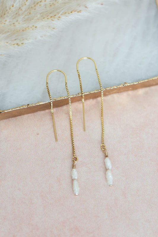 Adrianna Pearl Earrings