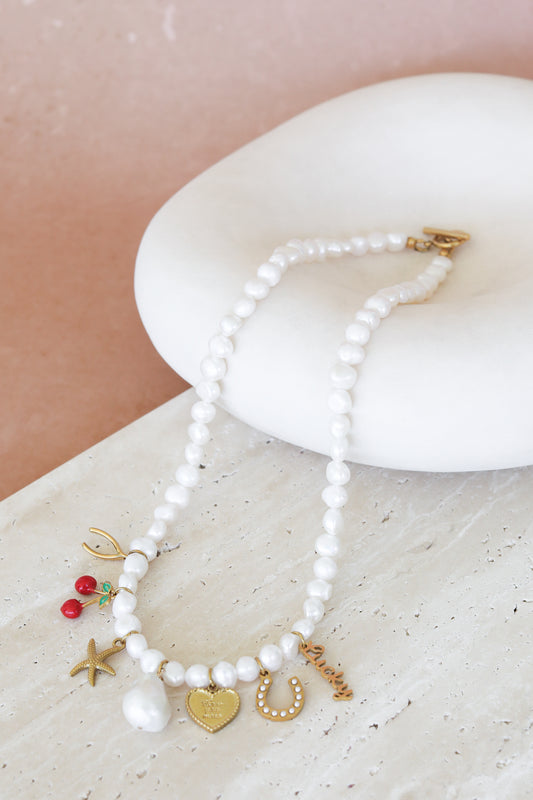 June Charm Necklace