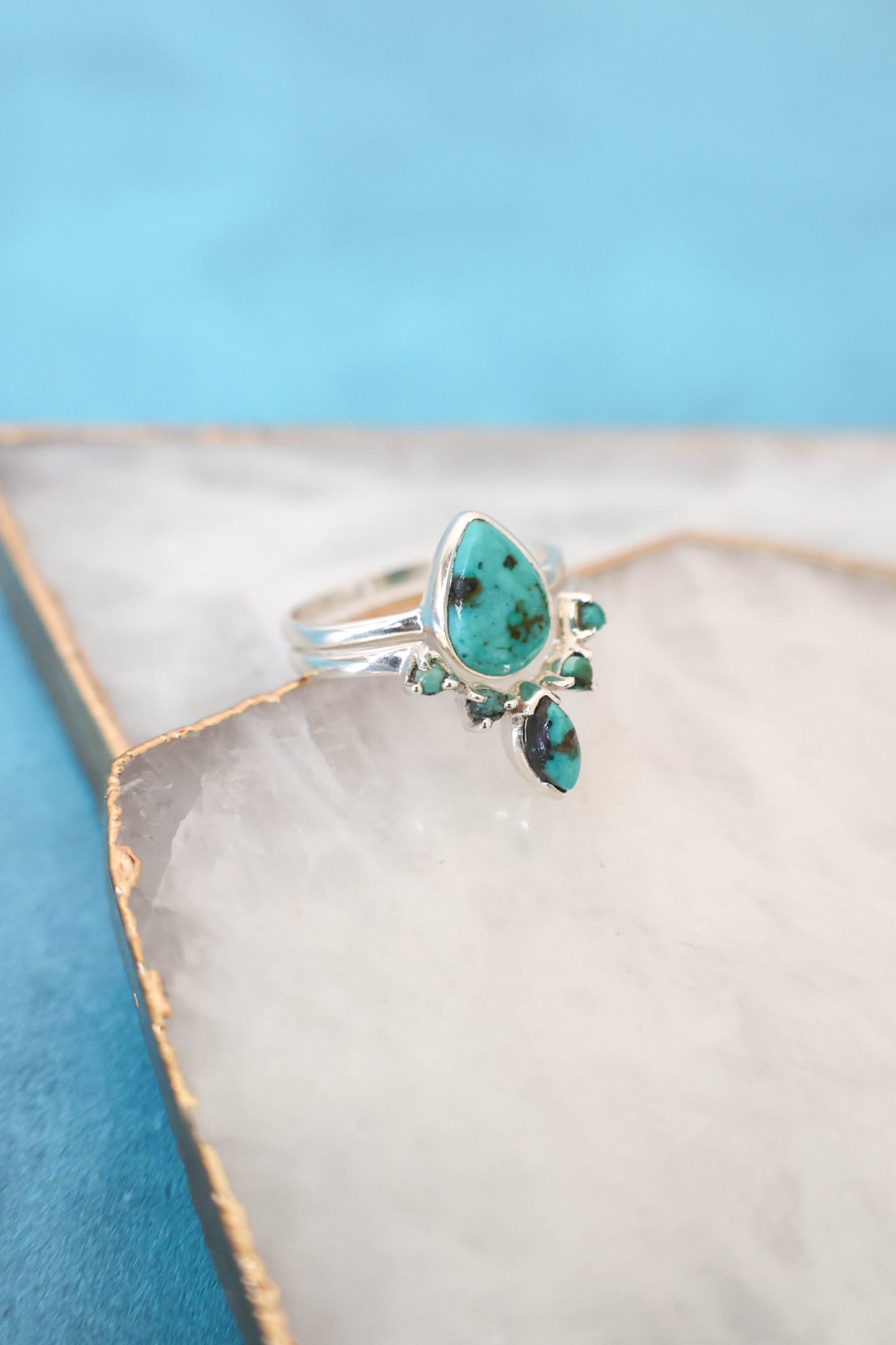 Golden Set Turquoise - Silver