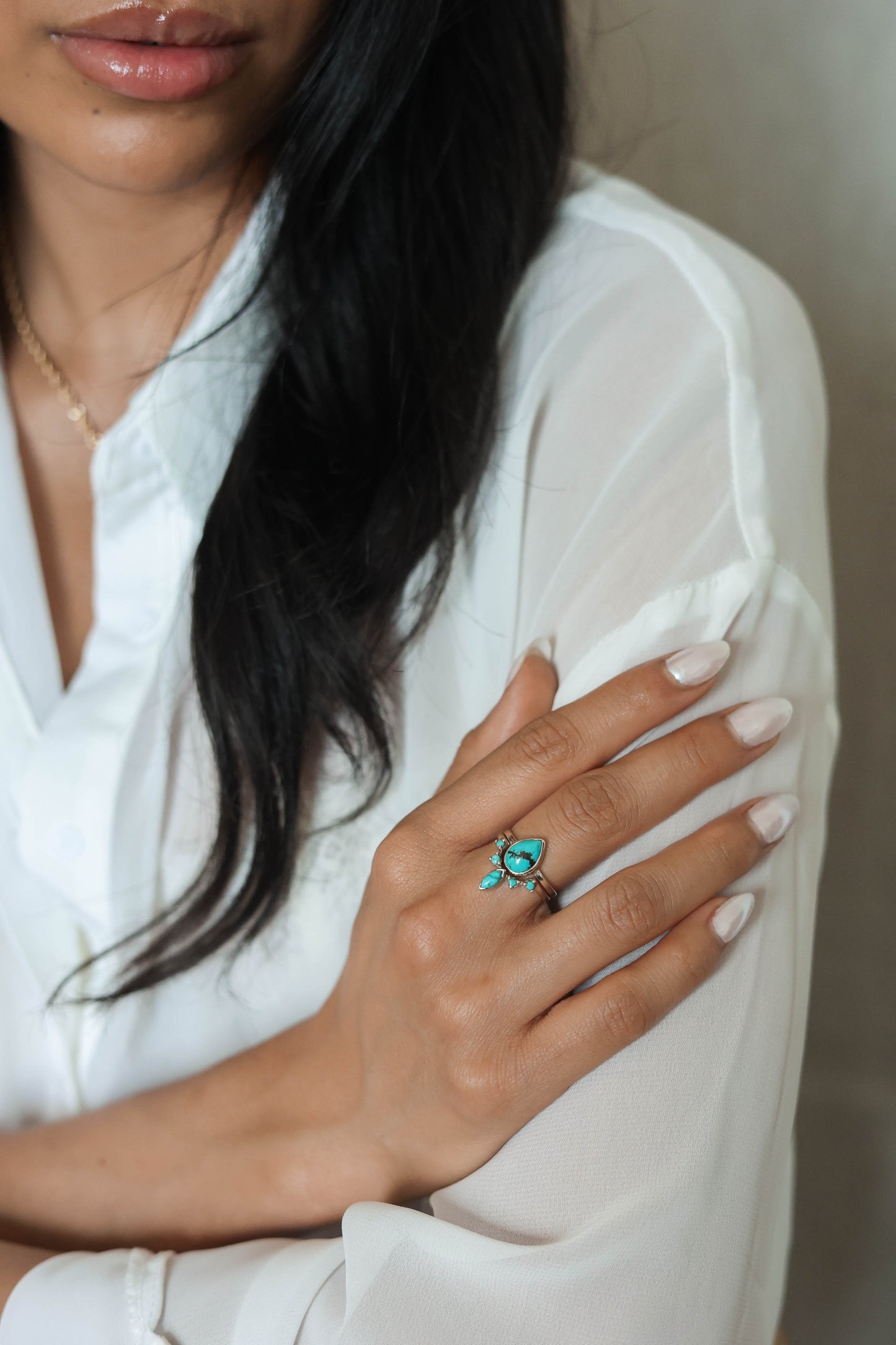 Golden Set Turquoise - Silver