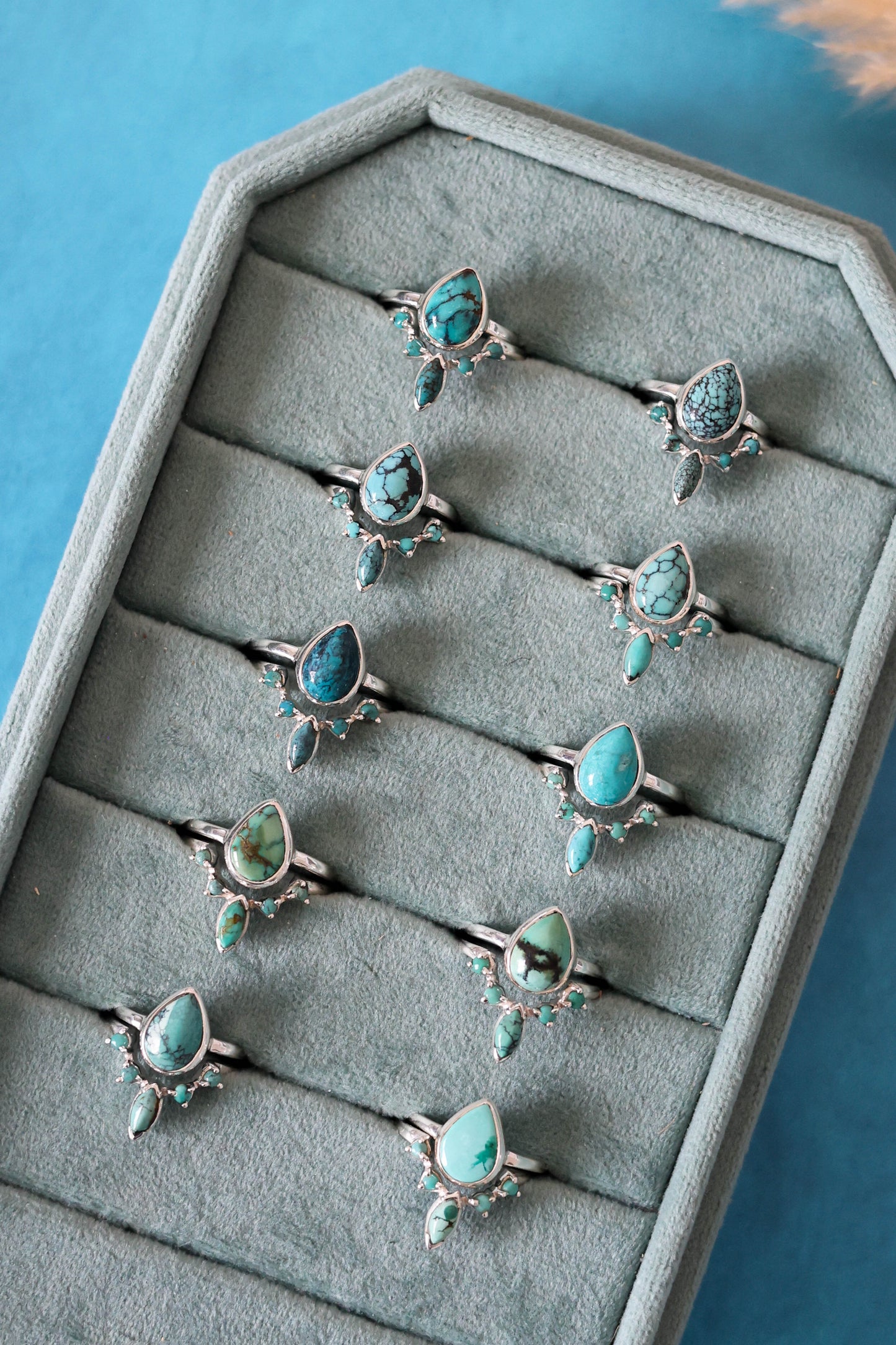 Golden Set Turquoise - Silver