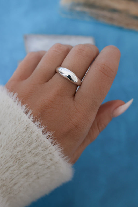 Holland Dome Ring - Silver