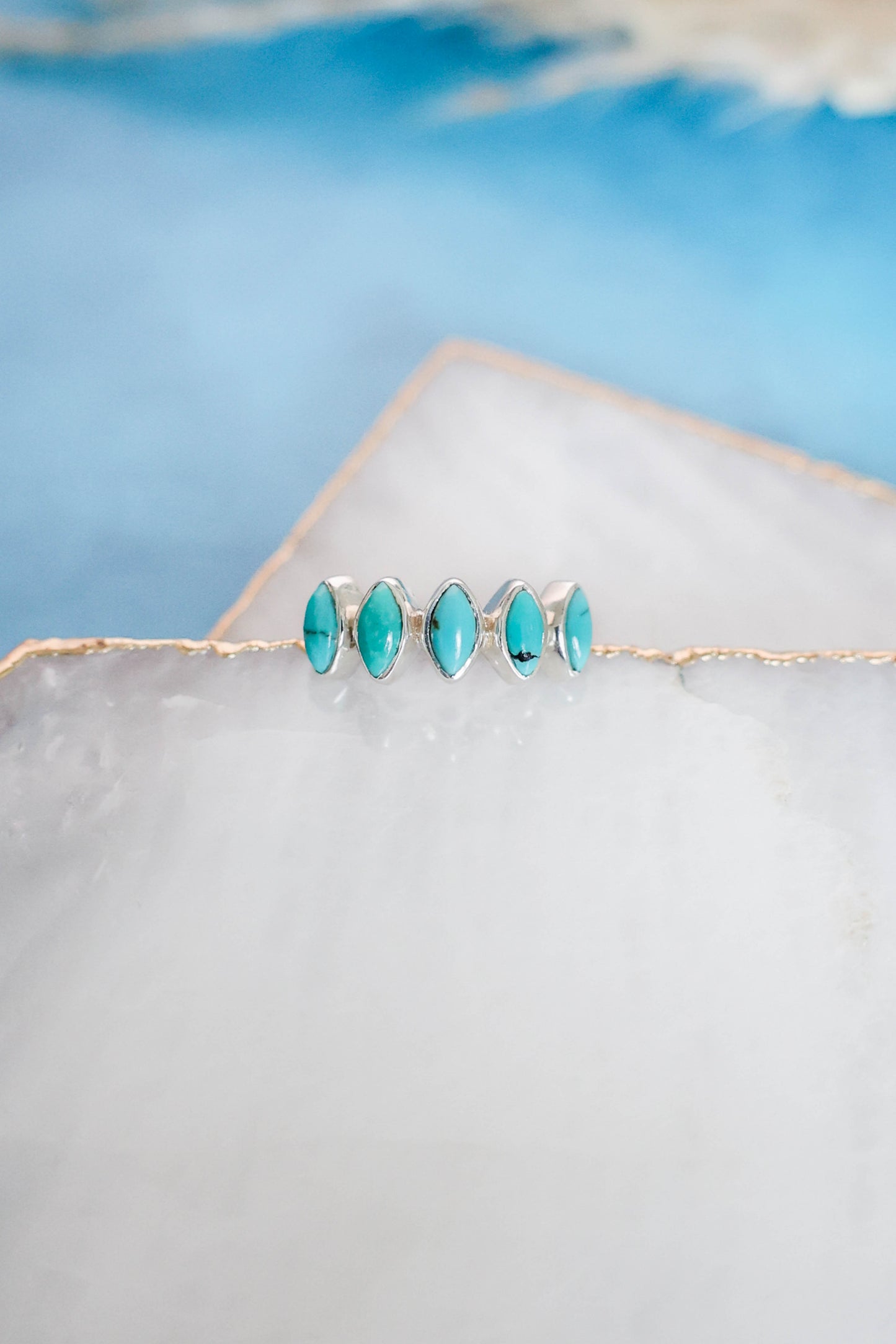 Hudson Ring Turquoise - Silver