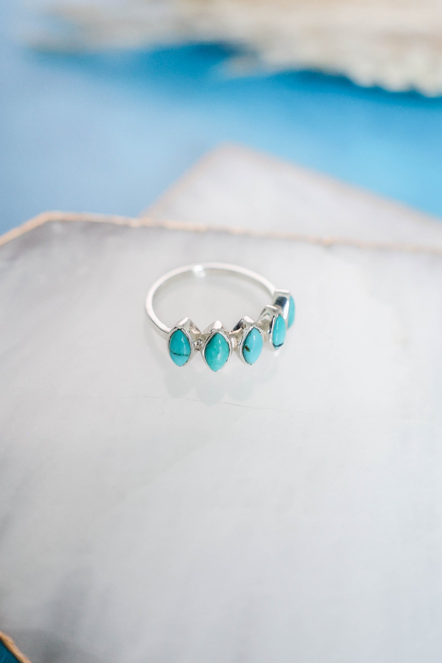 Hudson Ring Turquoise - Silver