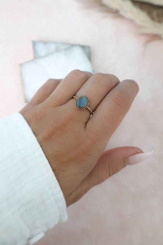 Julianna Ring Australian Opal - Gold