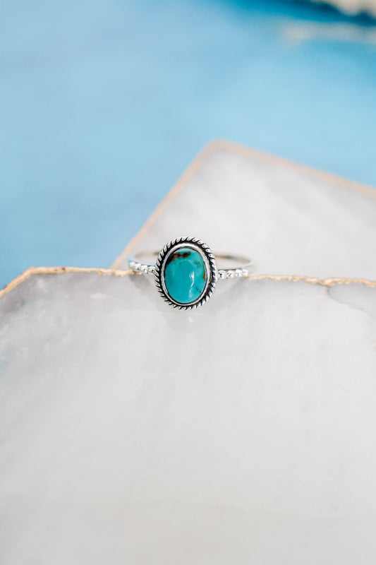 Julianna Ring Turquoise - Silver