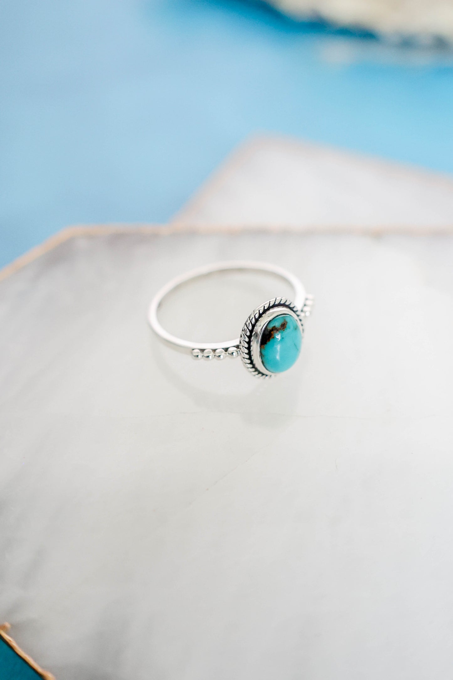 Julianna Ring Turquoise - Silver