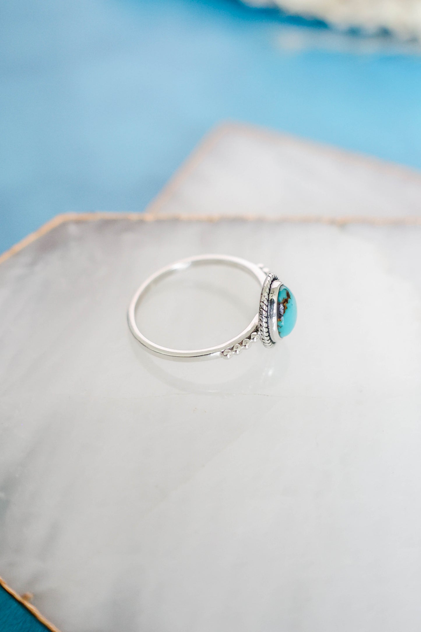 Julianna Ring Turquoise - Silver