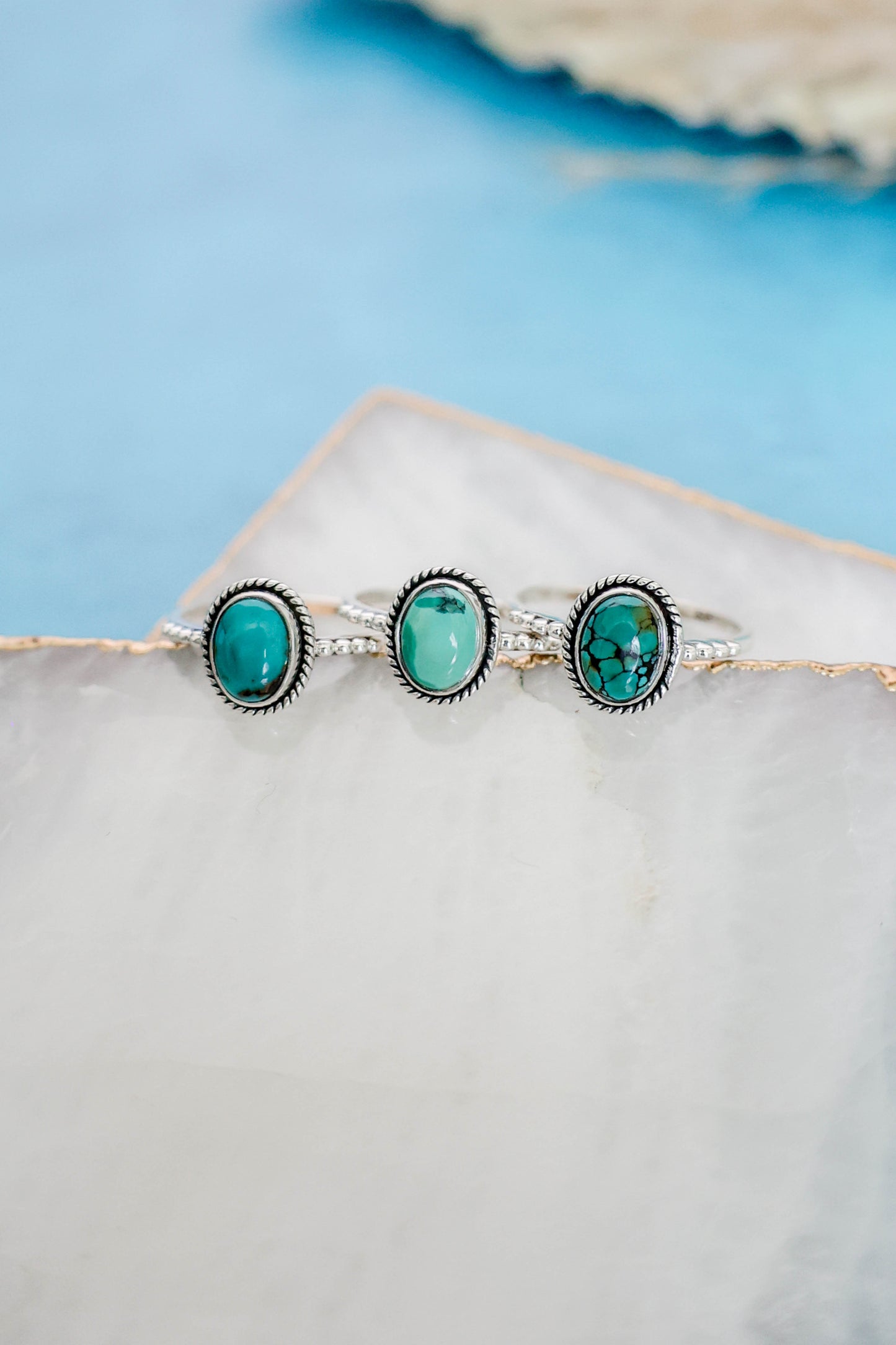 Julianna Ring Turquoise - Silver