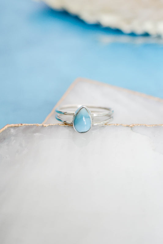 Lenox Ring Larimar - Silver