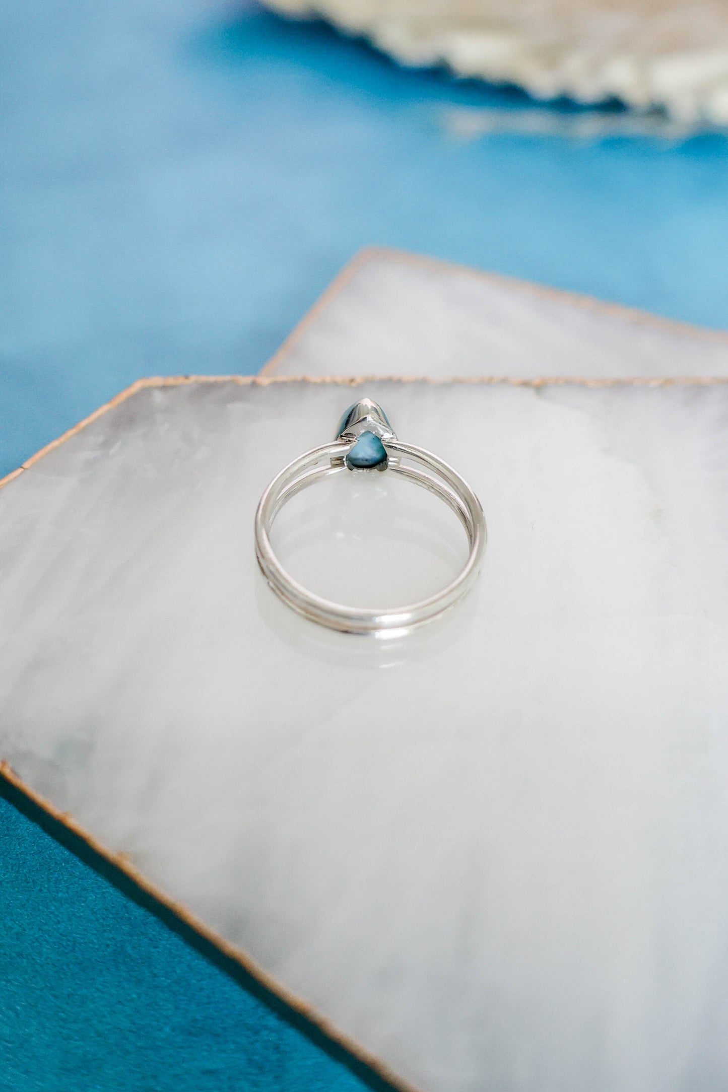 Lenox Ring Larimar - Silver