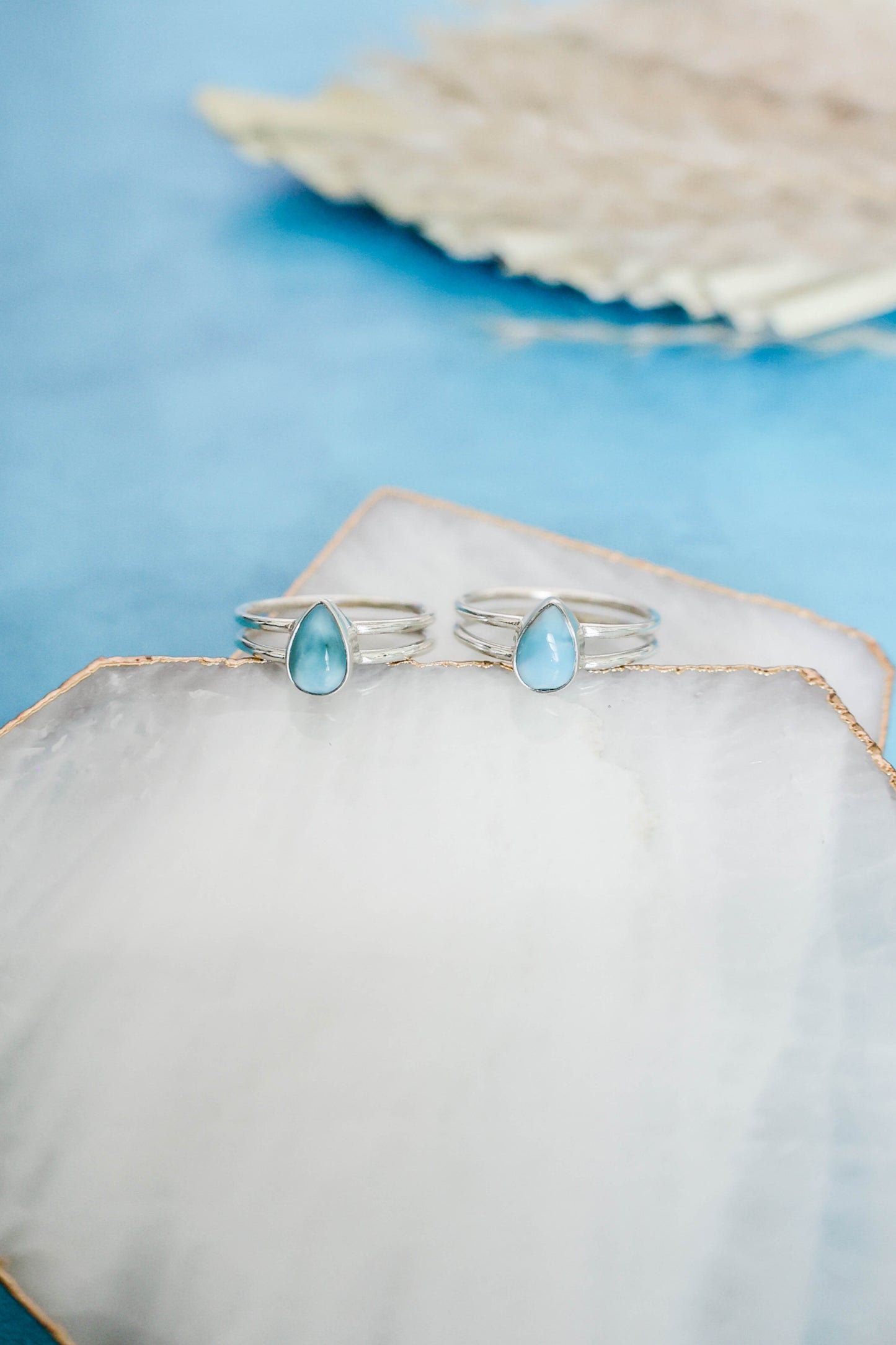 Lenox Ring Larimar - Silver