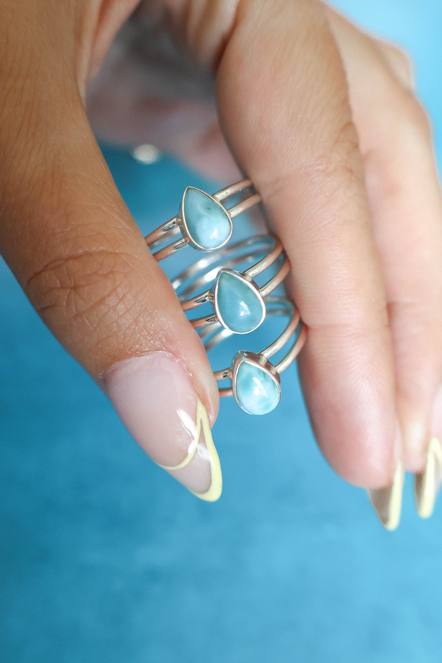 Lenox Ring Larimar - Silver