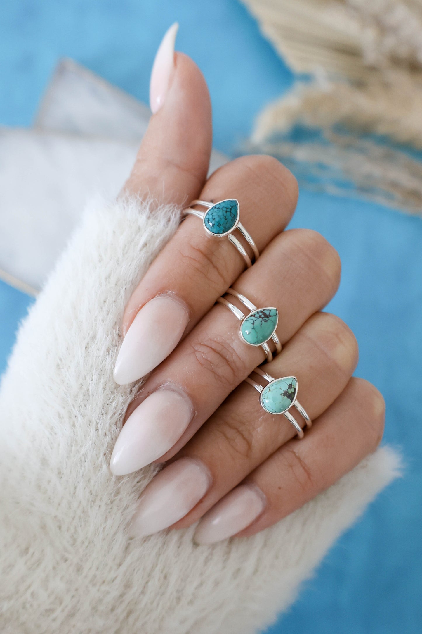 Lenox Ring Turquoise - Silver