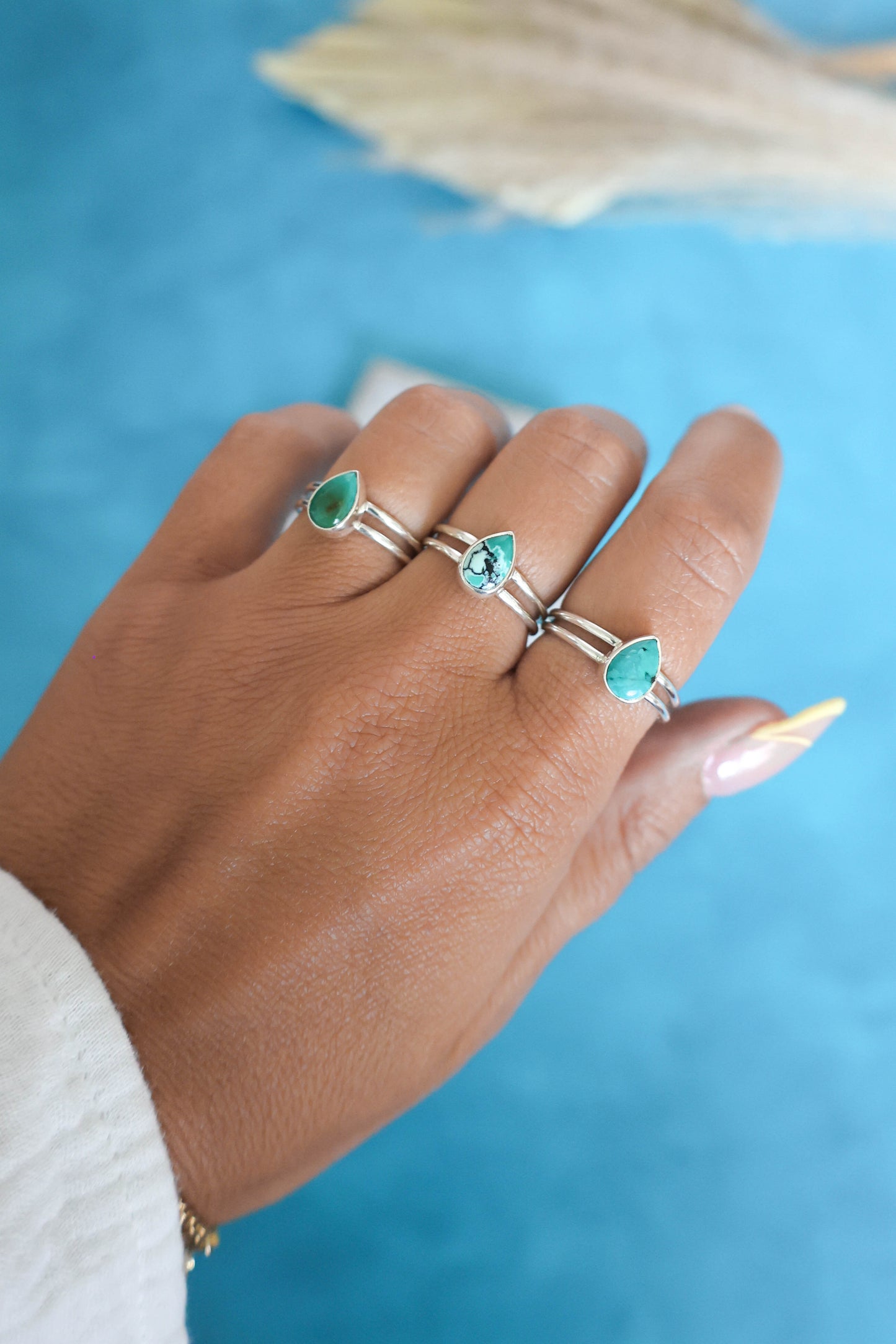 Lenox Ring Turquoise - Silver