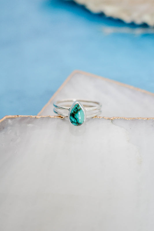 Lenox Ring Turquoise - Silver