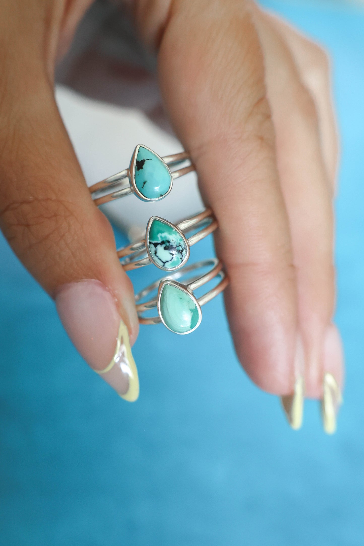Lenox Ring Turquoise - Silver