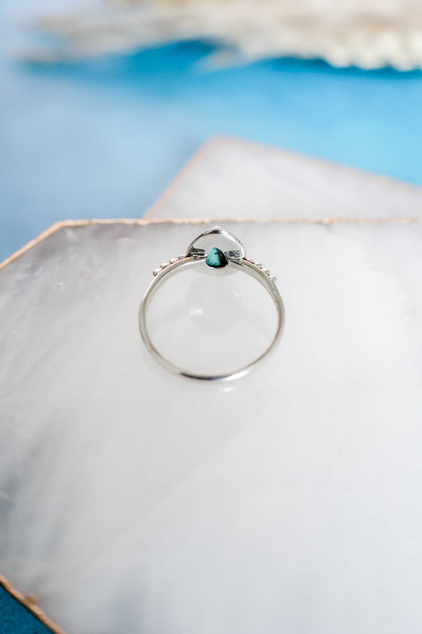 Madalena Ring Turquoise - Silver