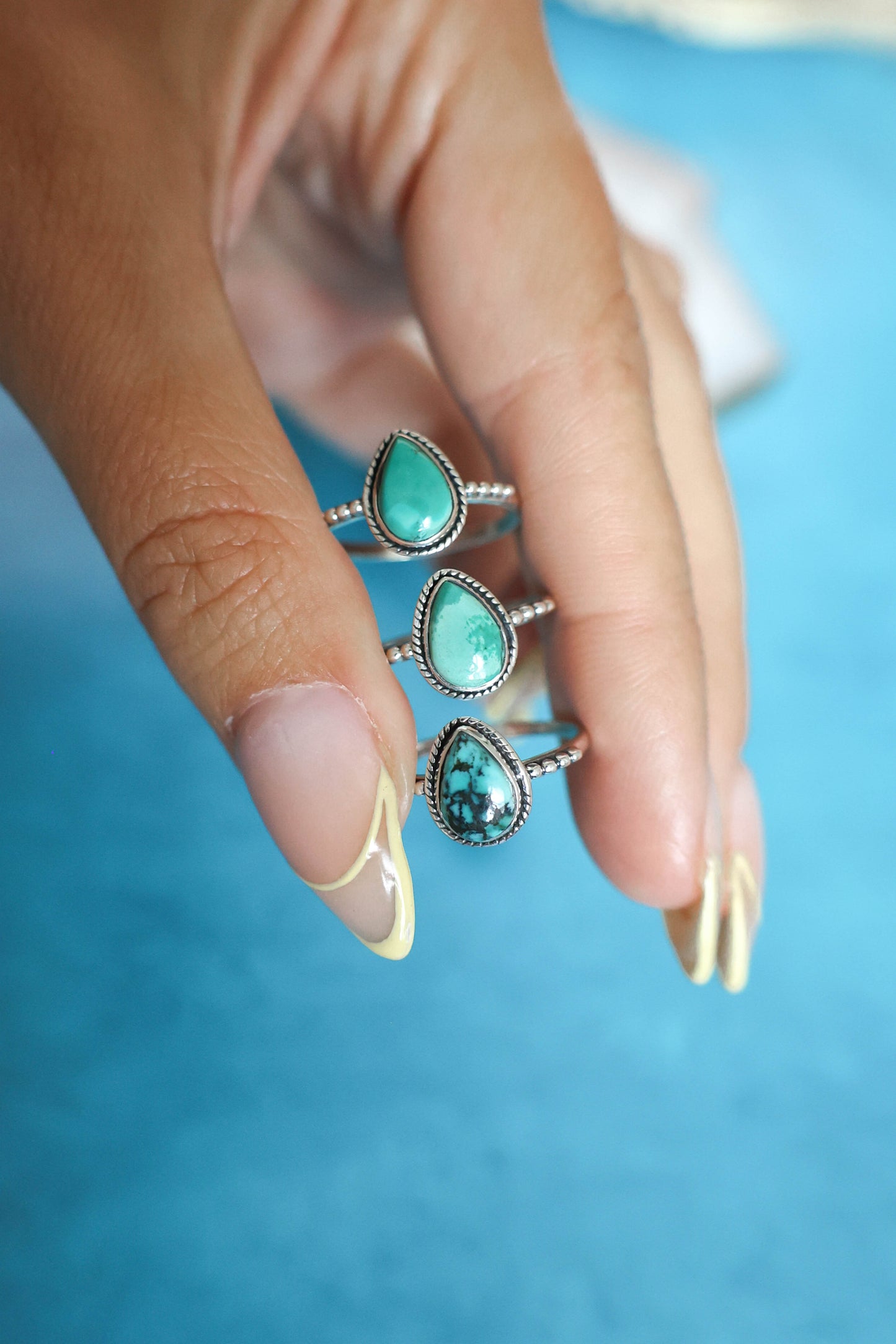 Madalena Ring Turquoise - Silver