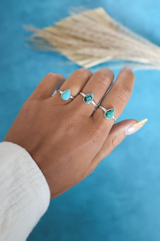 Mesa Ring Turquoise - Silver