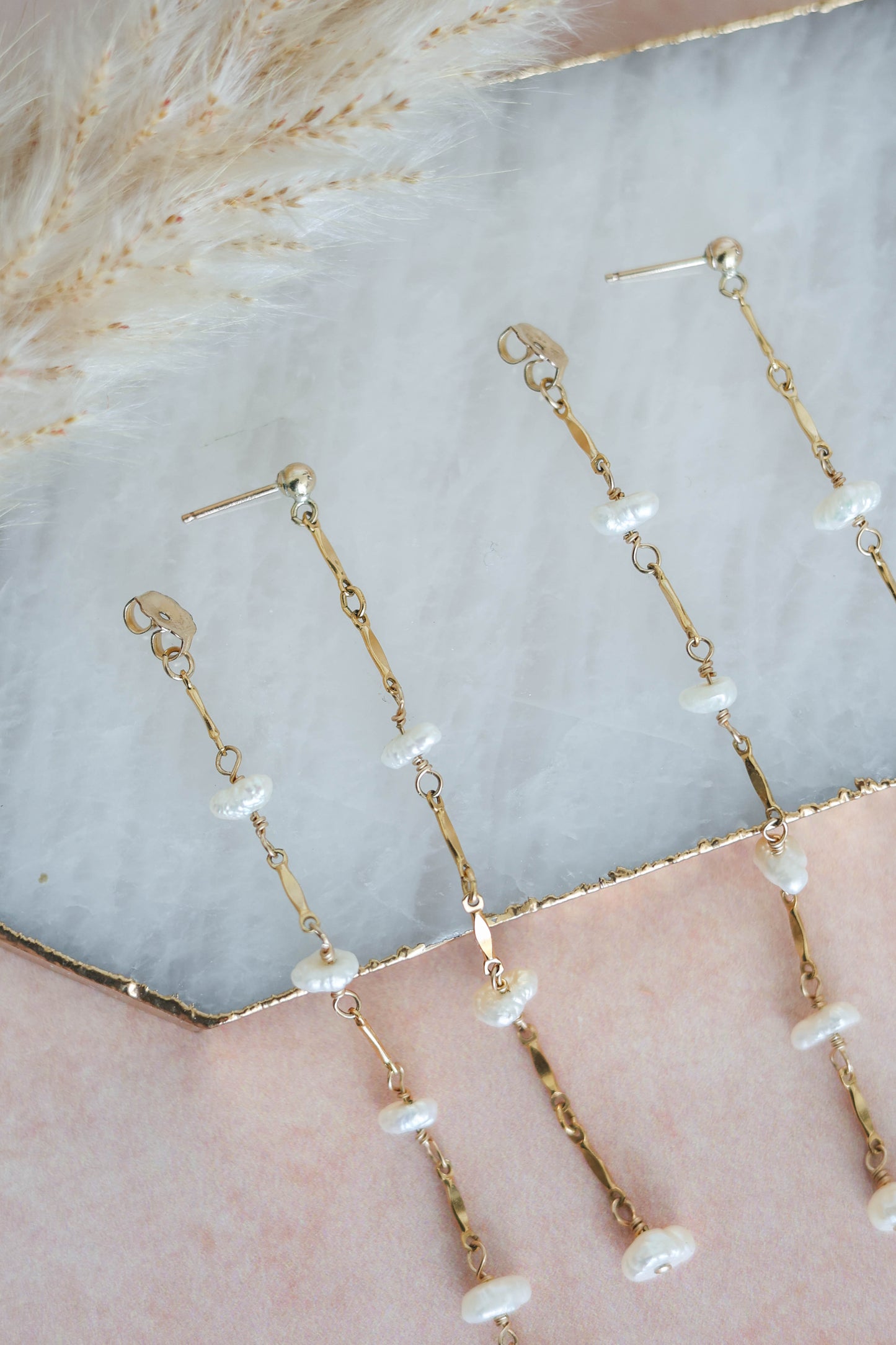 Nina Pearl Earrings