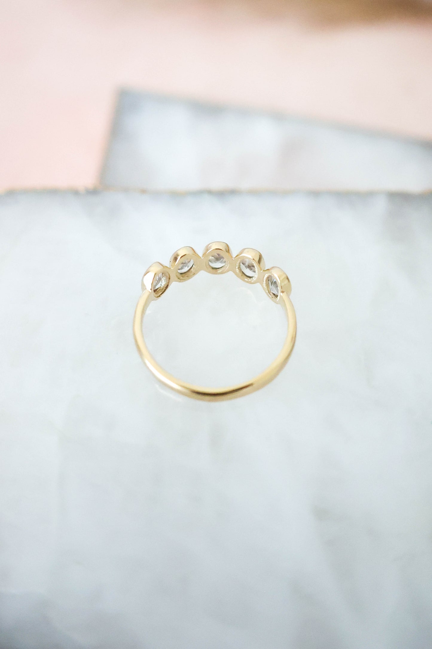 Nova Ring Moonstone - Gold