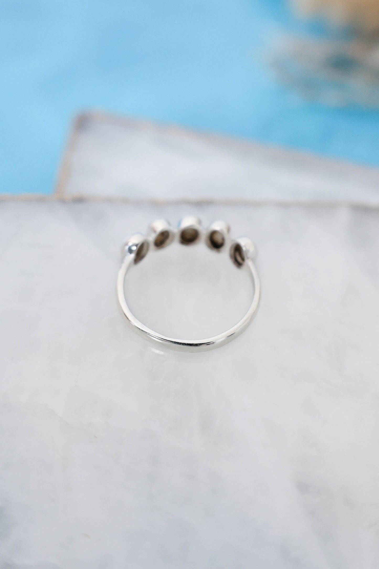 Nova Ring Pearl - Silver