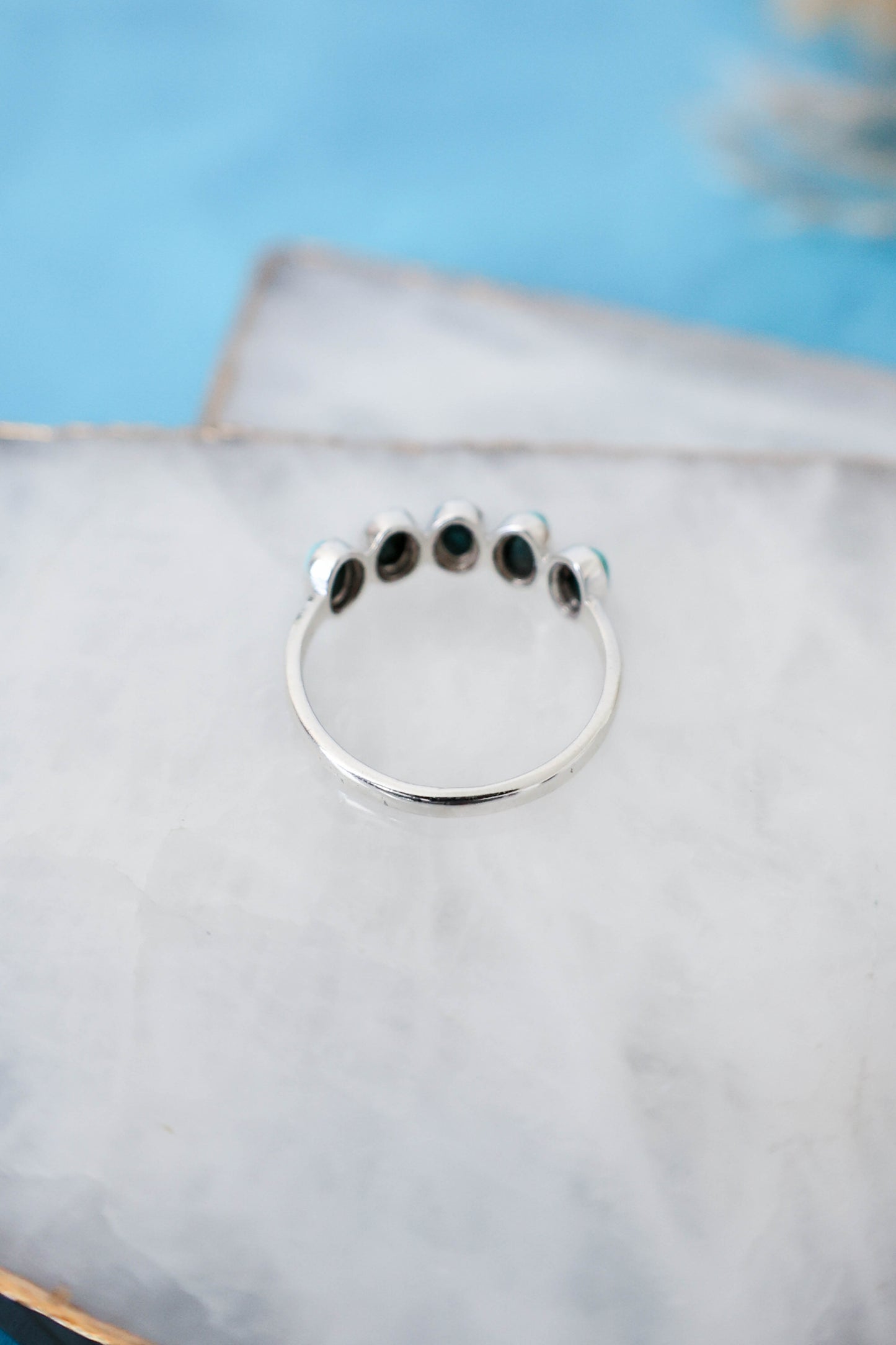Nova Ring Turquoise - Silver