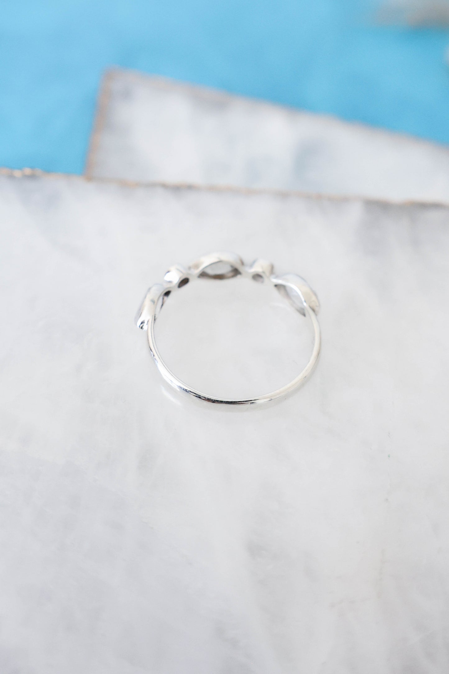 Olivia Ring Moonstone - Silver