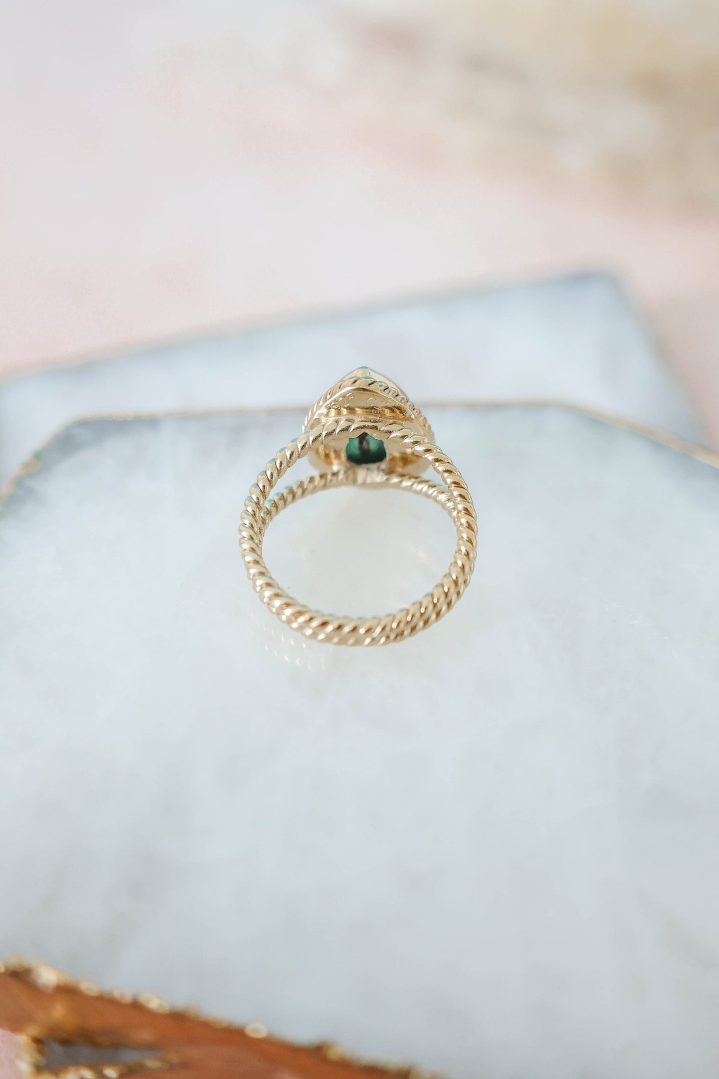 Positano Ring Turquoise - Gold