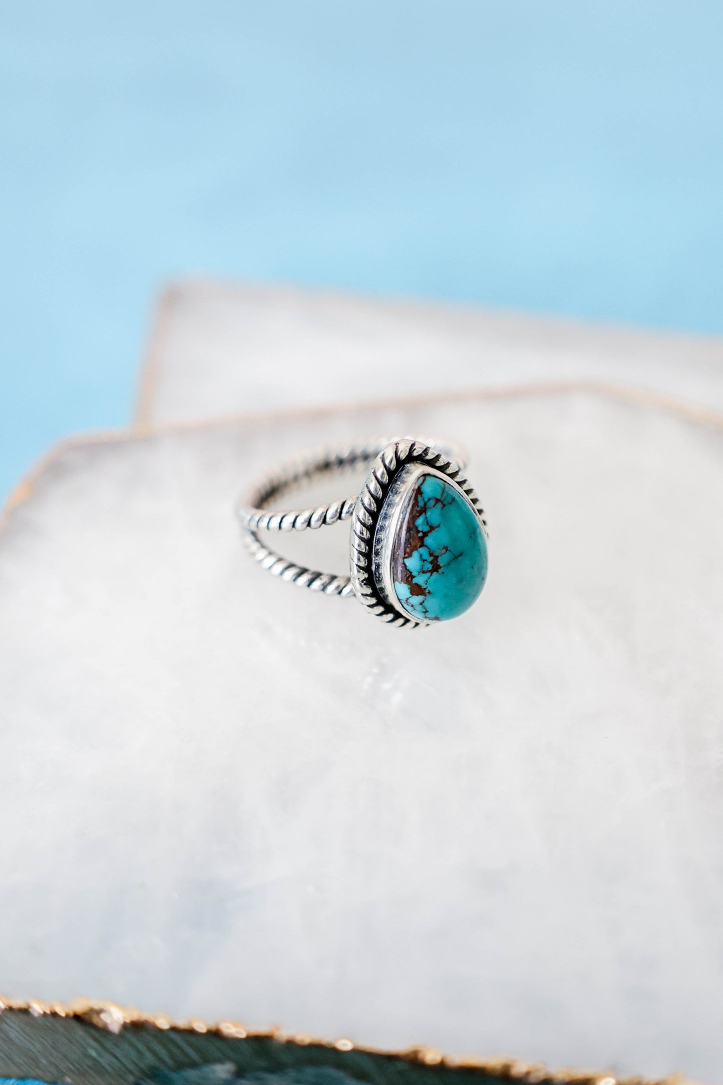 Positano Ring Turquoise - Silver