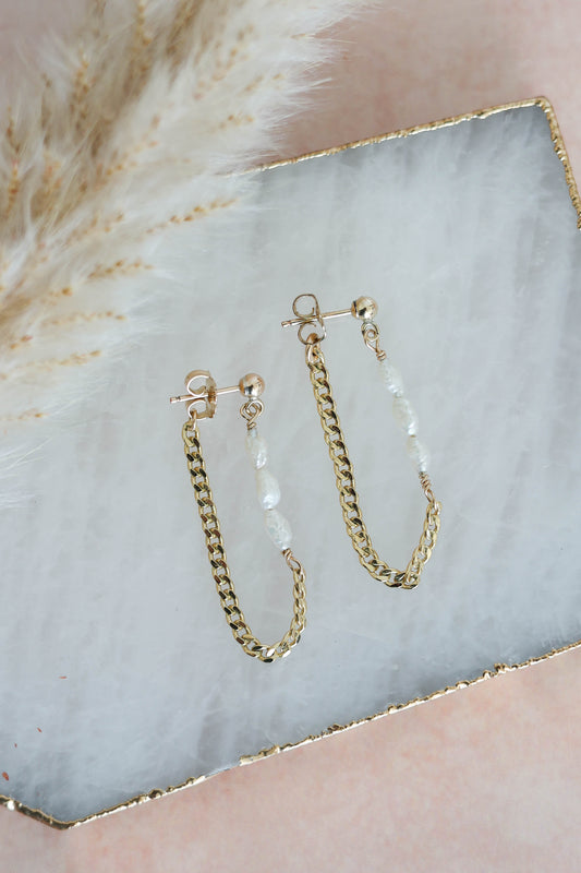 Victoria Pearl Earrings