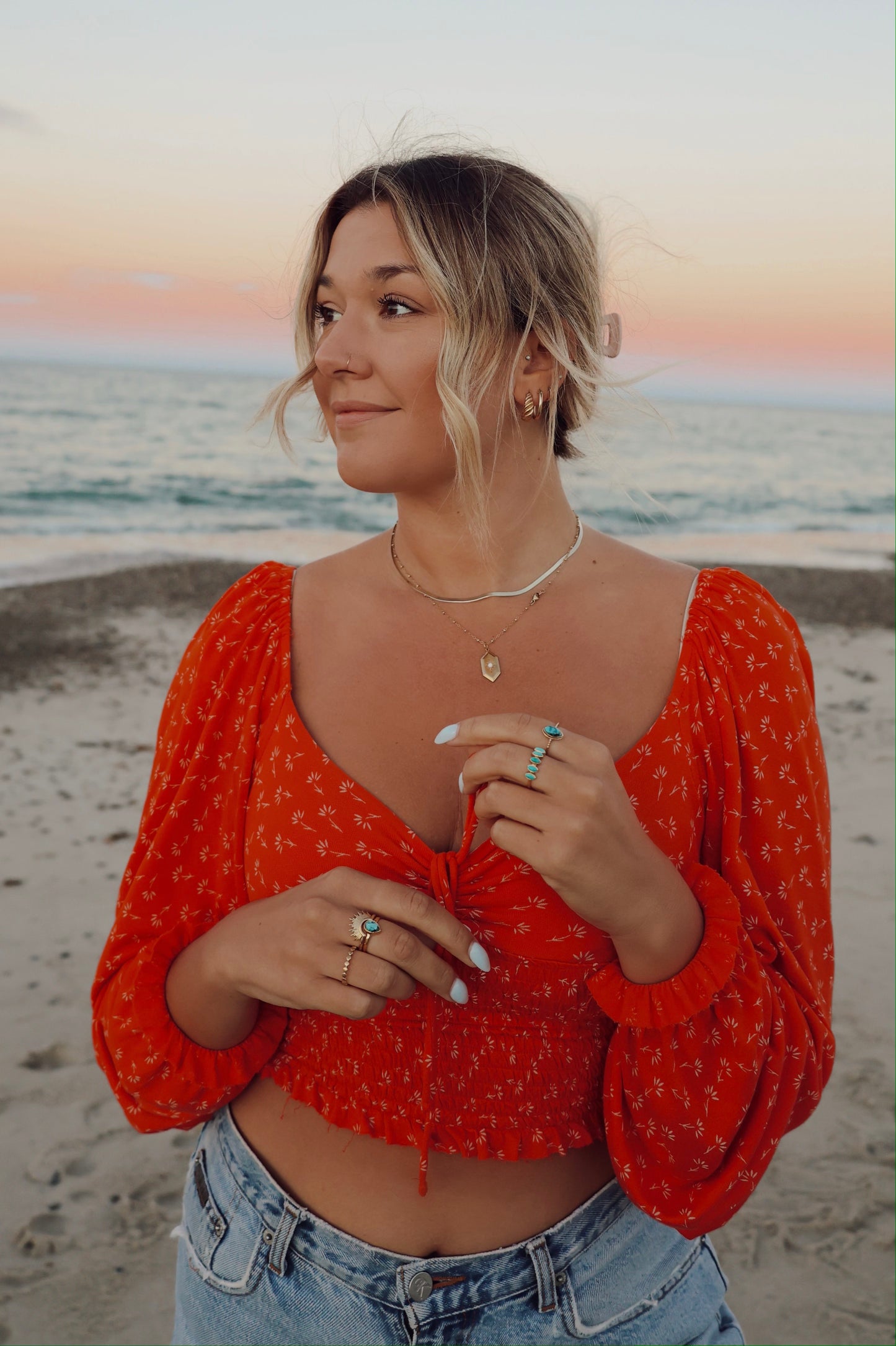 Carmen Stacking Ring - Gold