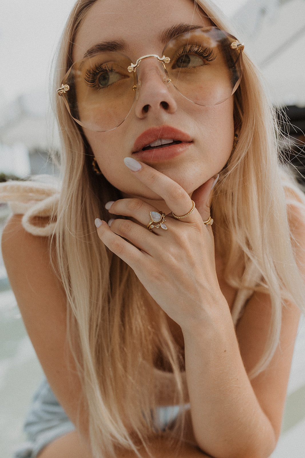 Sorento Stacking Ring - Gold