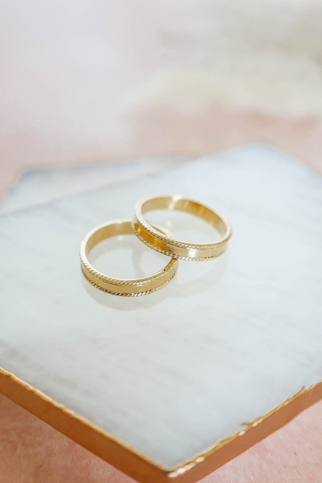 Juno Stacking Ring- Gold