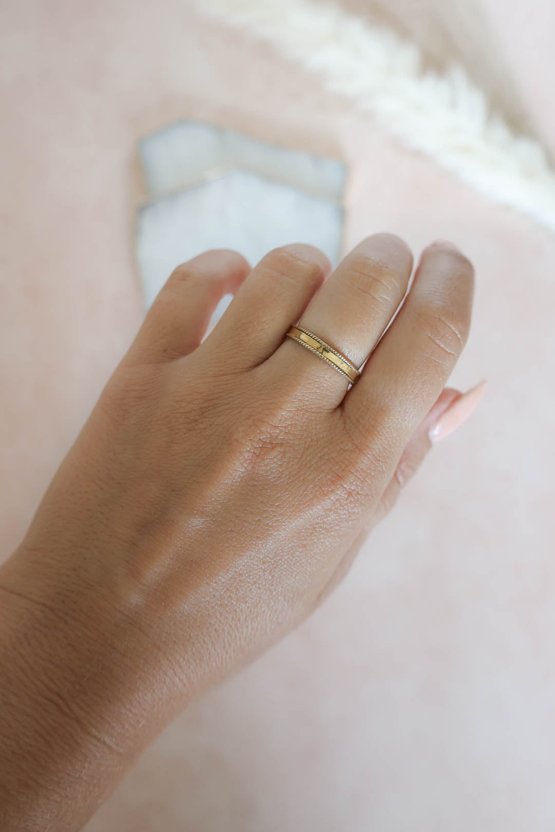 Juno Stacking Ring- Gold