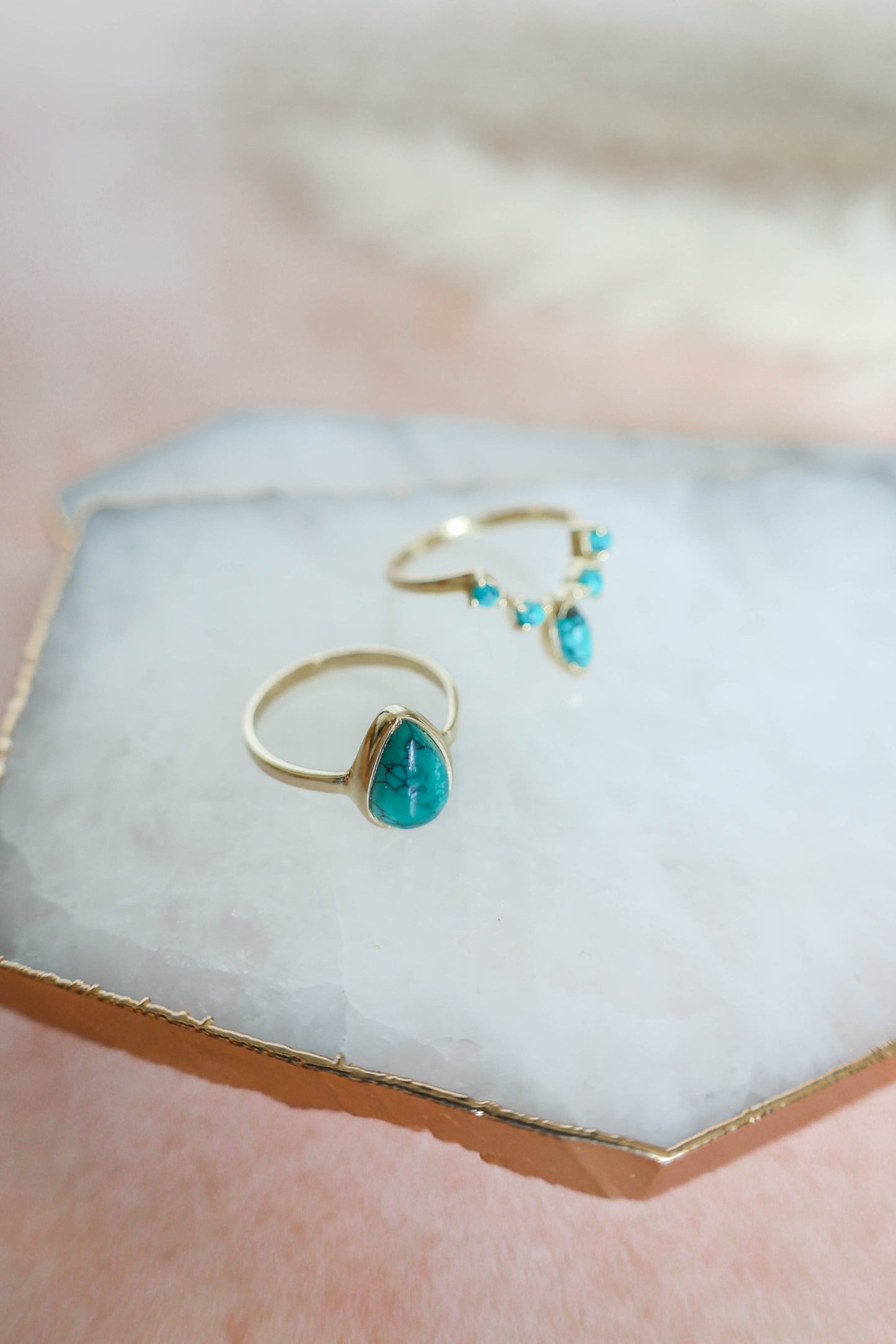 Golden Set Turquoise - Gold