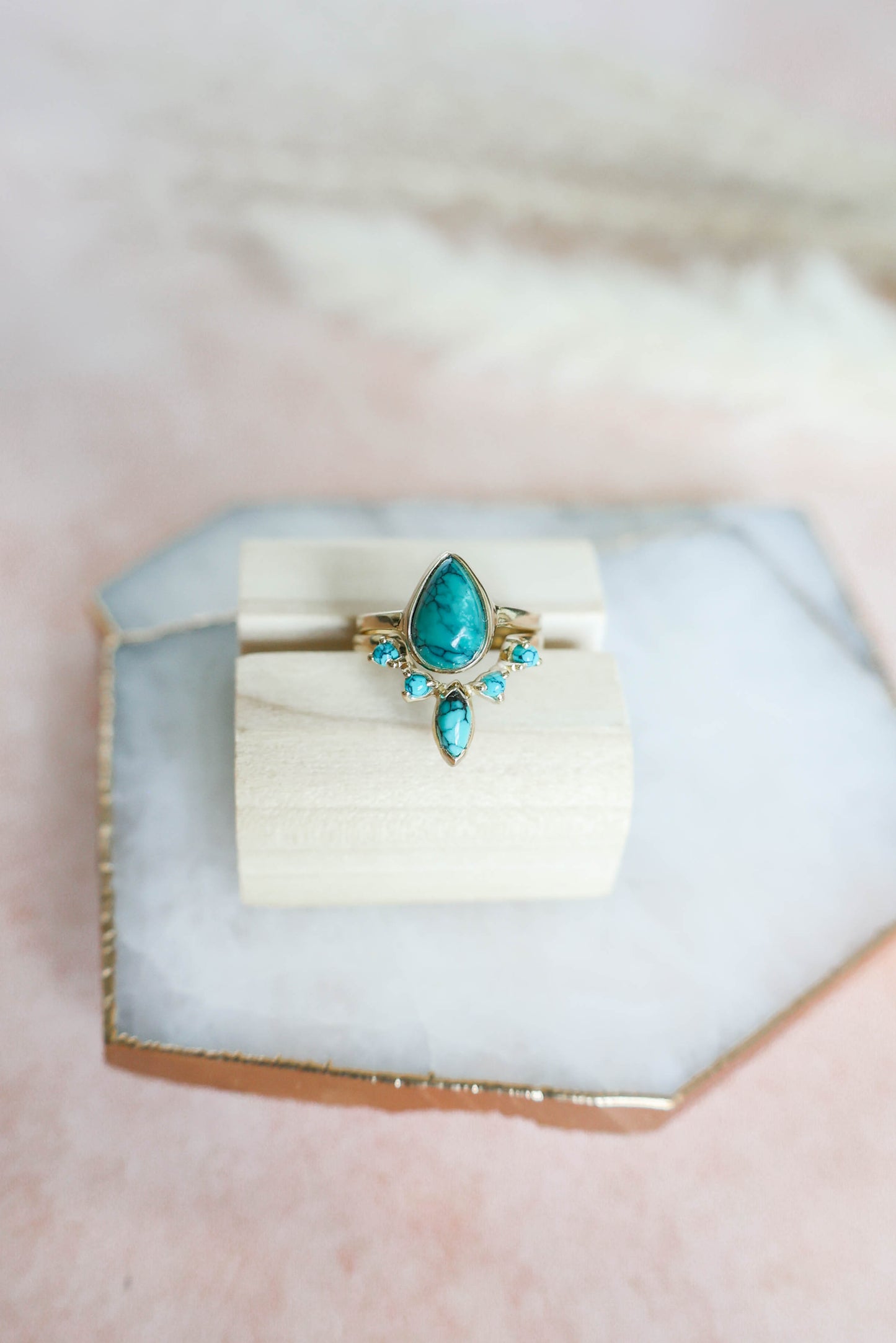 Golden Set Turquoise - Gold